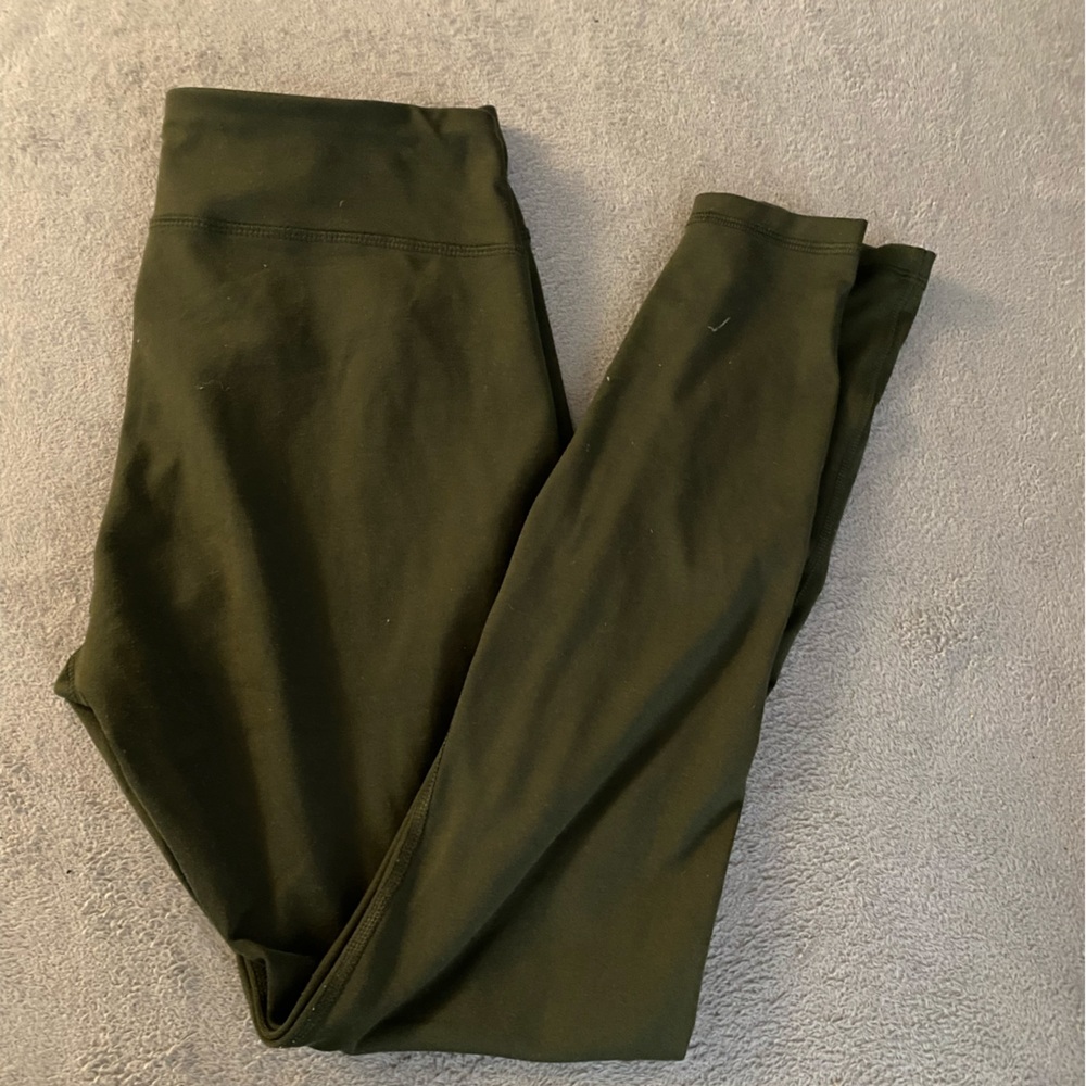 All in motion work out legging olive M